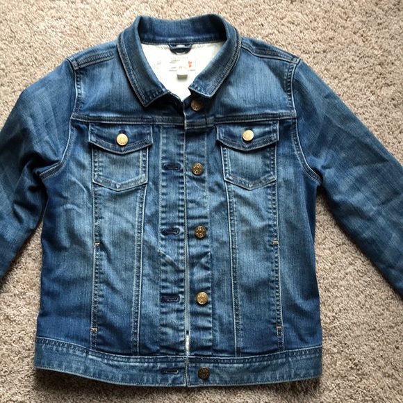 Denim trucker jacket- Kids size 14. Crew Cuts. - Picture 6 of 6